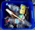 Residuos de envases en los bidones de peligrosos